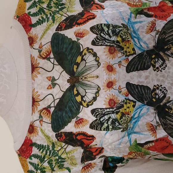 JOHNNY WAS Butterflies Pullover L - Picture 3 of 7